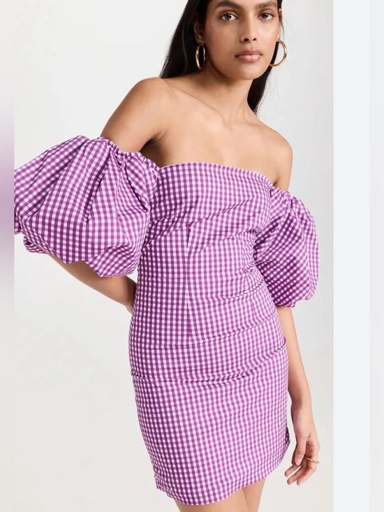 Caroline Constas Dresses & Skirts - CAROLINE COSTAS GINGHAM MINI DRESS IN SIZE XS. WORN ONCE.